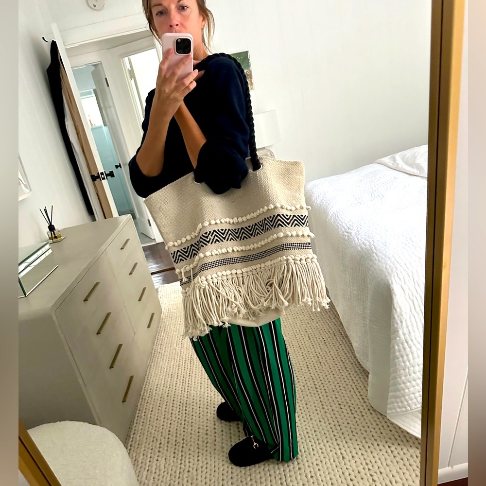 Boho was oversized beach bag